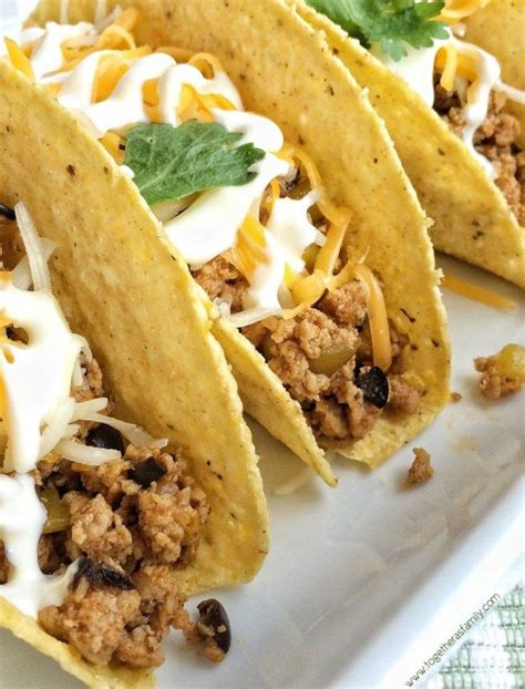 Change Up Traditional Tacos With These Green Chili Turkey Tacos