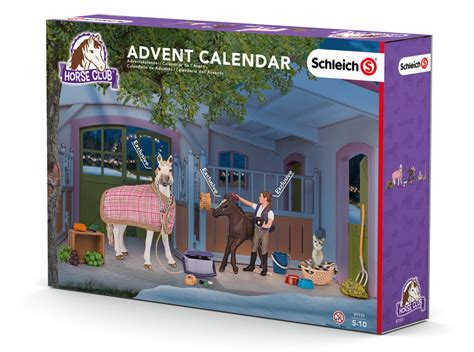 97151 Schleich Horse Club 2016 Advent Calendar 24 Windows New For