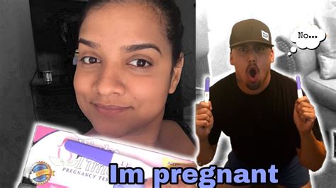 Taking A Pregnancy Test On Camera Youtube