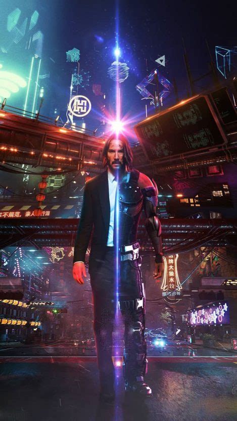 Also images, photos, pictures, backgrounds by keanu reeves. Cyberpunk 2077 Keanu Reeves John Wick iPhone Wallpaper ...