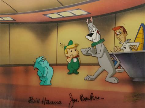 The Jetsons Production Animation Art Cel From 1990 Jetsons The Movie