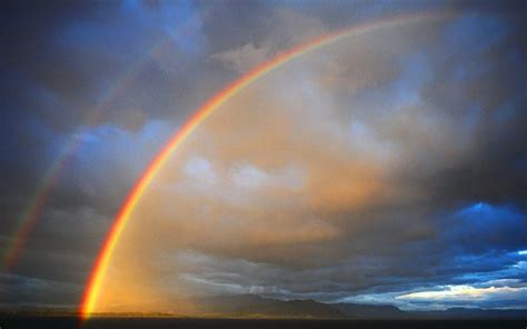 Landscapes Double Rainbow Wallpapers Hd Desktop And