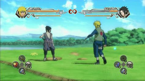 Naruto Generations Minatos Moveset Youtube