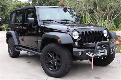 Used 2015 Jeep Wrangler Unlimited Sport 4wd 4dr Sport For Sale 29995