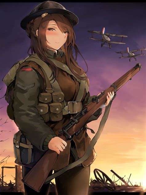 Pin On Anime Military Girls Und Panzererica1940hetza5721girl