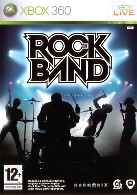 Rock Band Cover Or Packaging Material Mobygames