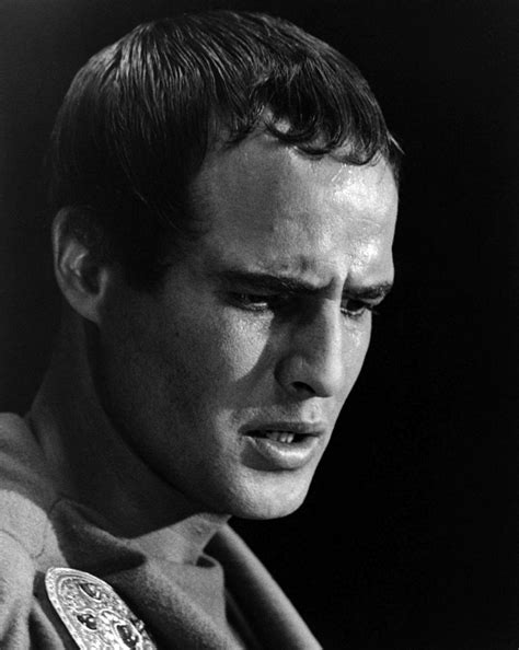 'was the golem that stomped across the geography of my psyche', mann quotes brando. Vintage: Marlon Brando as Mark Antony in 'Julius Caesar ...