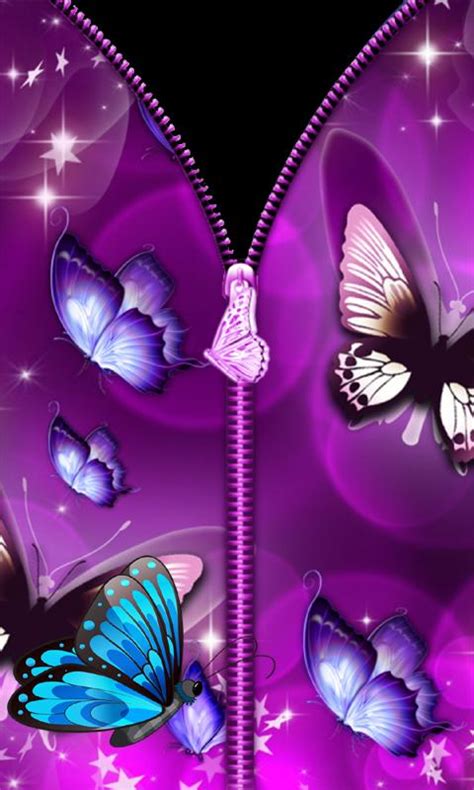 Butterfly Zipper Lock Screen Apk For Android Download
