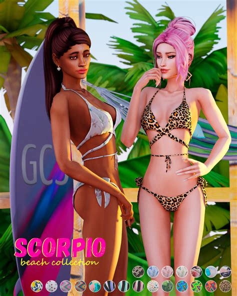 These 41 Sims 4 Swimwear CC Will Steal Your Sims Hearts