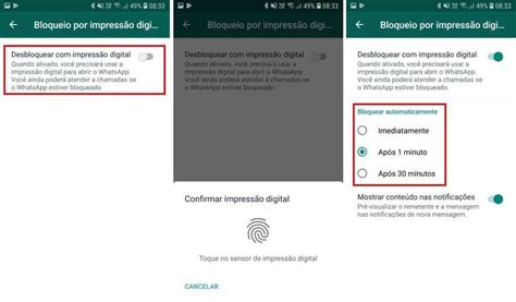 Whatsapp Libera Bloqueio Do Aplicativo Por Impressão Digital Veja Como