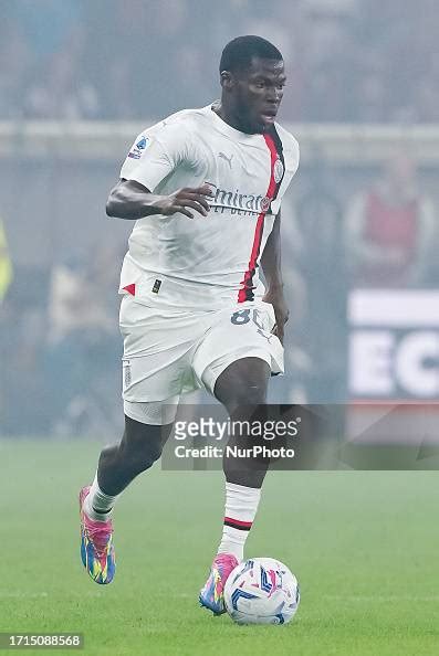 Yunus Musah Of Ac Milan During The Serie A Tim Match Between Genoa