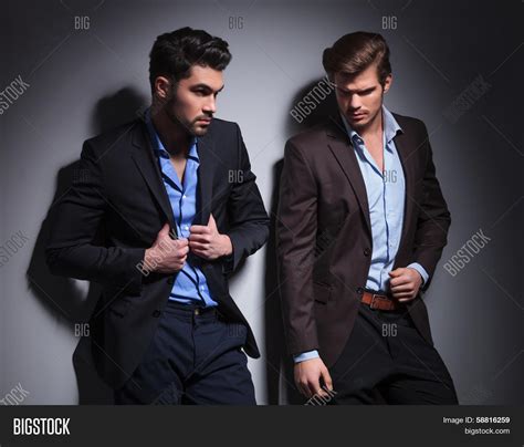 Two Hot Male Models Image And Photo Free Trial Bigstock