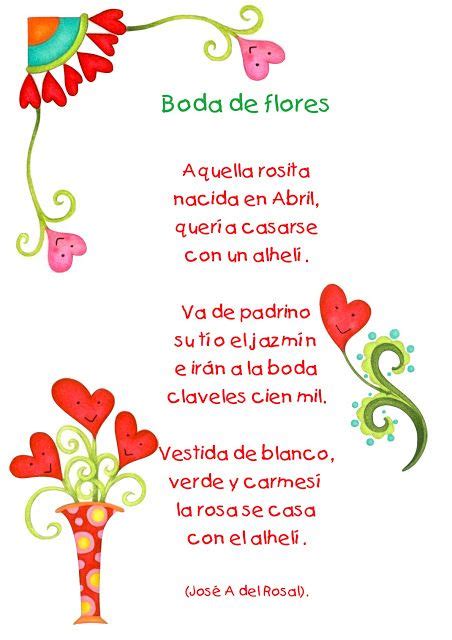 54 Poemas Cortos Para Niños Poesias Infantíles Bonitas Spanish Songs
