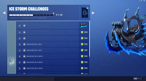 Over the course of a season, epic adds a whole lot of different stuff to the game. Fortnite: 'Ice Storm Challenges' Coming Soon to Fortnite ...