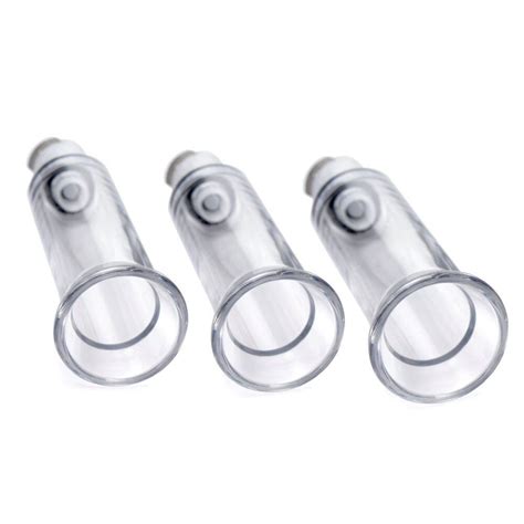 Clit And Nipple Cylinders 3 Set Ez Release Female Enhancement Set 848518031648 Ebay