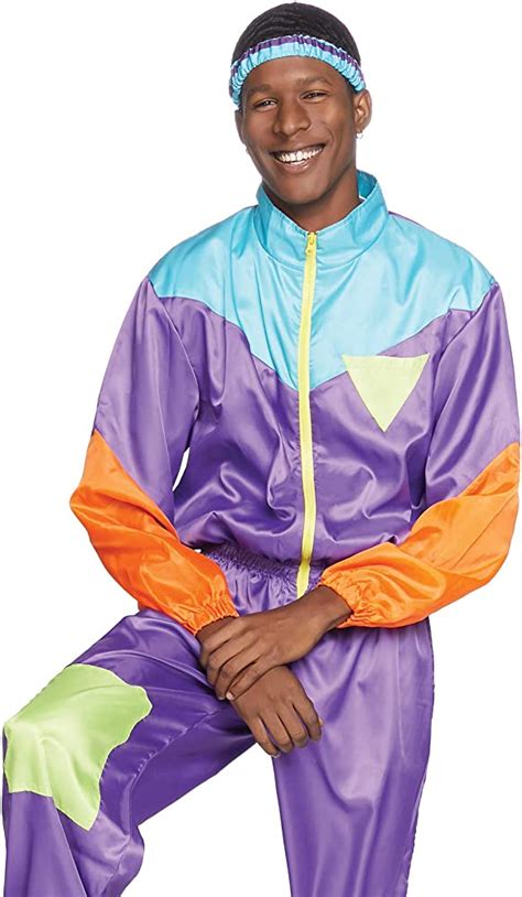Cardio Cutie Leg Avenue 80s Jazzercise Rainbow Romper Costume Set Size Medium M Munimorogobpe