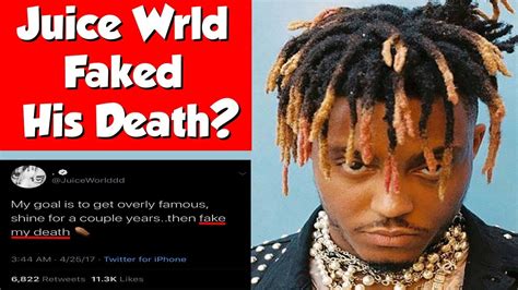 Juice Wrld Faked His Death Still Alive Youtube Otosection