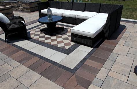 10 Patios That Use Paver Patterns To Make A Statement Unilock