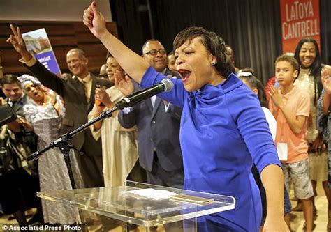Latoya Cantrell Becomes New Orleans 1st Woman Mayor Daily Mail Online