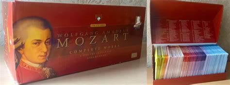 Mozart Complete Works 170 Cd Boxed Set Edition Classical Music Ebay