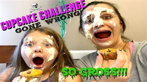 crazy cupcake challenge gone wrong youtube
