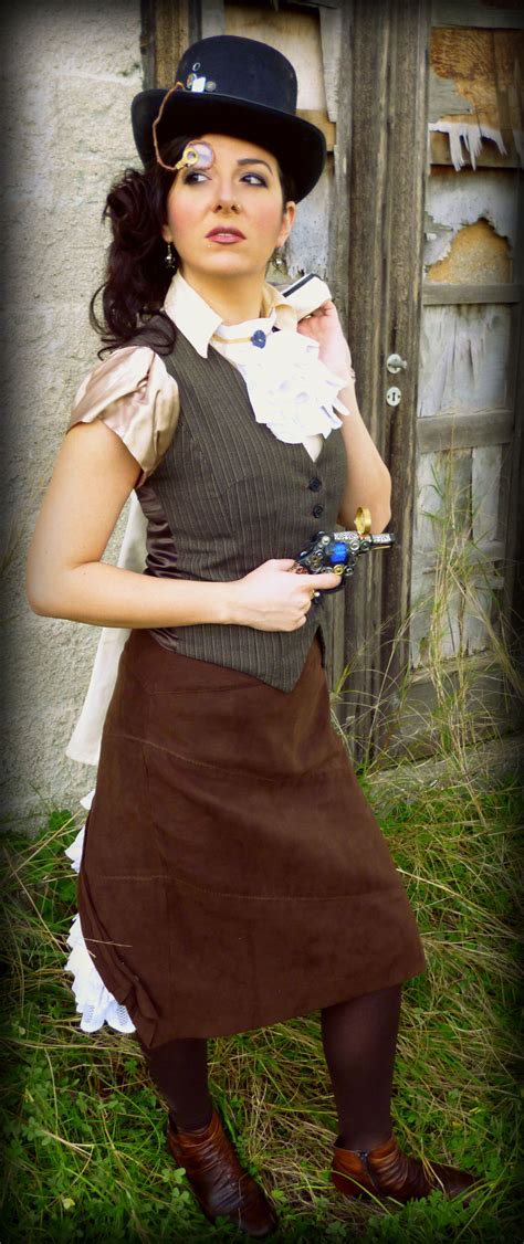 Steampunk Costume Women Steampunk Halloween Costumes Steampunk Hat Steampunk Wedding