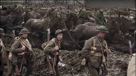 Peter Jackson Brings Wwi Footage To Colours In Bbc Documentary Youtube