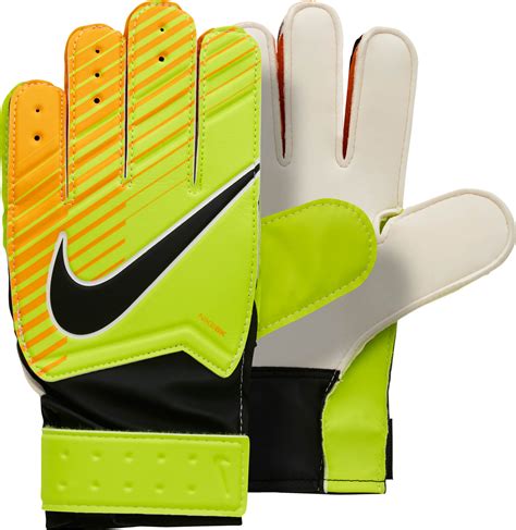 Nike Kids Match Goalie Gloves Volt Goalkeeper Gloves
