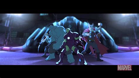 avengers assemble animated series trailer youtube