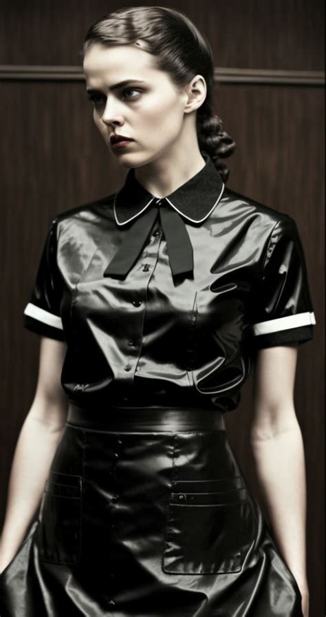 Maid In Leather Blouse By Donaban On Deviantart
