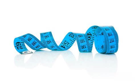Blue Tape Measure Stock Image Image Of Path Clipping 54409551