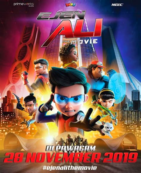 Selain malaysia, ejen ali the movie turut ditayangkan di singapura dan brunei. Sinopsis Filem Ejen Ali The Movie 2019