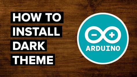 How To Install Dark Theme For Arduino Ide Tutorial Youtube