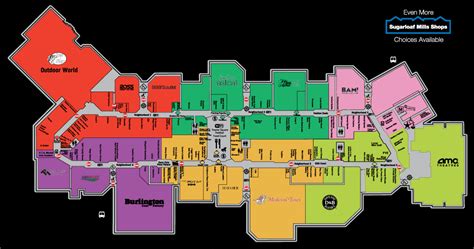 Georgia Mall Map