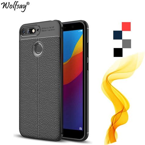 For Huawei Honor 7c Case Aum L41 Russian Version Luxury Soft Silicone