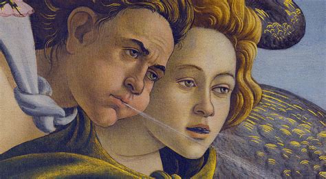 Botticelli Birth Of Venus Detail Winds Sandro Botticelli Flickr