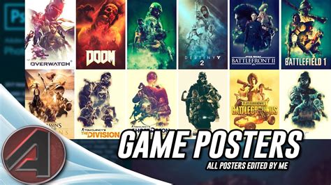 Printable Gaming Posters