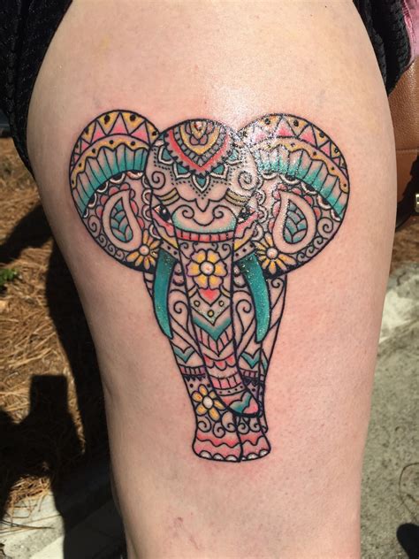 Tribal Elephant Tattoos Tattoo Ideas Now