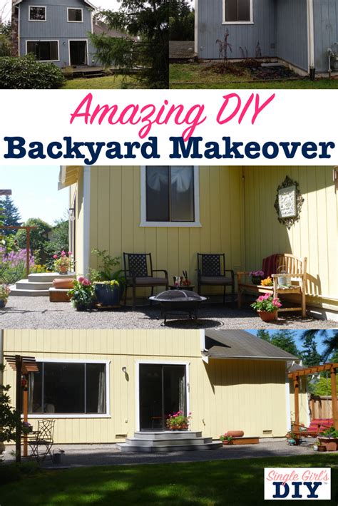 Beautiful And Affordable Diy Backyard Makeover Single Girls Diy