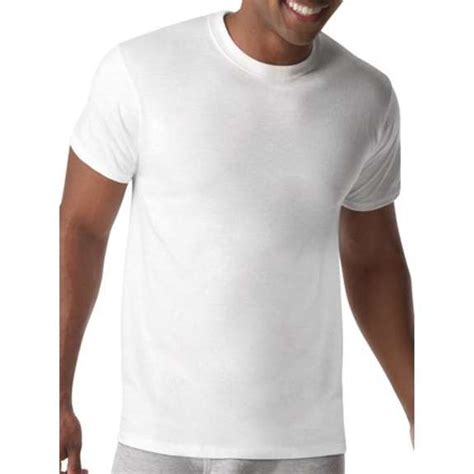 Hanes Mens 5 Pack Comfortblend Crewneck T Shirt With Freshiq White Medium Mariner Auctions