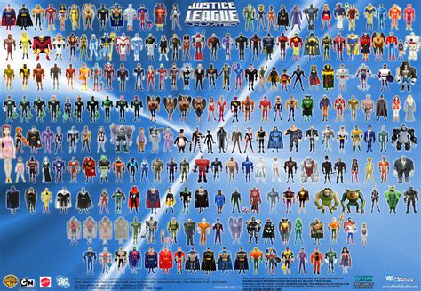 Justice League Unlimited Action Figure Collection Liga Da Justiça Sem