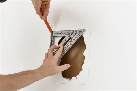 A Hole In Drywall That S Six To Eight Inches Or Larger Is Best Patched