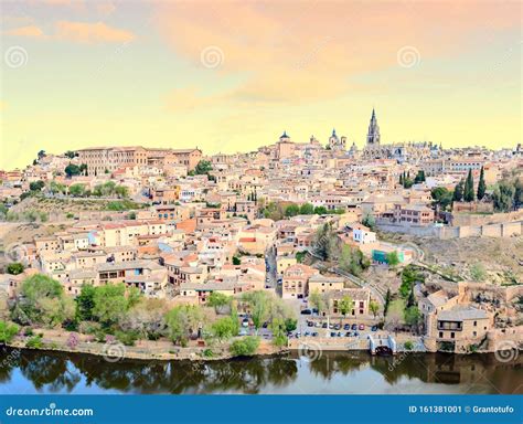Medieval City Of Toledo Stock Image Image Of Heritage 161381001