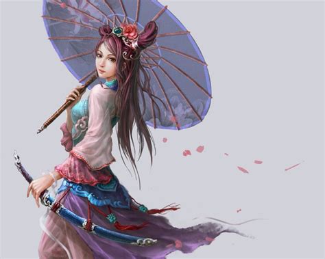 Anime Chinese Warrior Martial Anime Anime Girl Beautiful Beauty