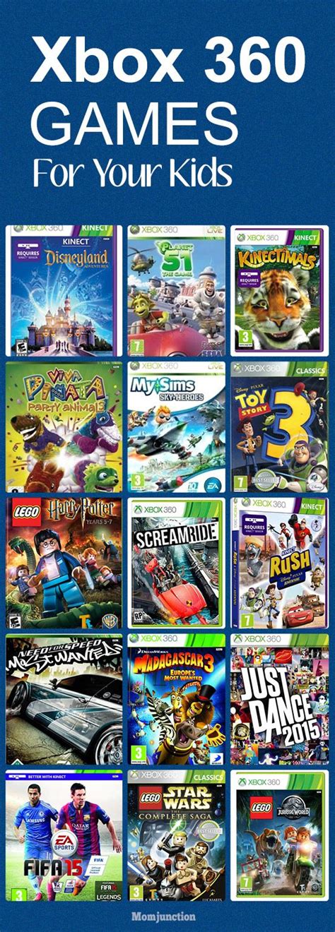 24 Best Xbox 360 Games For Kids Aged 3 To 12 Xbox Games For Kids