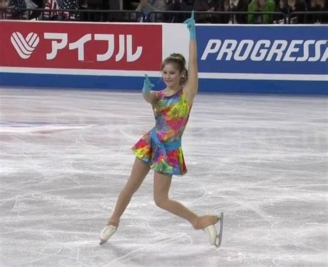 Yulia Lipnitskaya Sp At 2015 Skate America More Ice Skating Figure