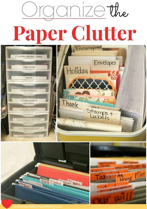 10 Handy Ways To Organize Your Personal Papers Easy Ideas For Paperwork