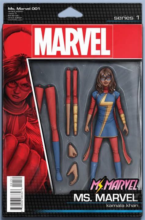 Ms Marvel Christopher Action Figure Cover Fresh Comics