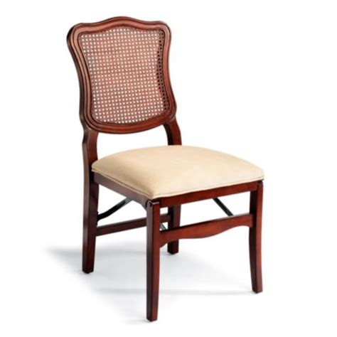Music back folding chairs, set of two. Cane Back Folding Chairs, Set of Two | Frontgate
