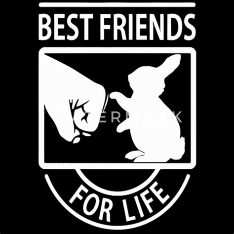 Rabbit Best Friends For Life Womens Premium Longsleeve Shirt Spreadshirt